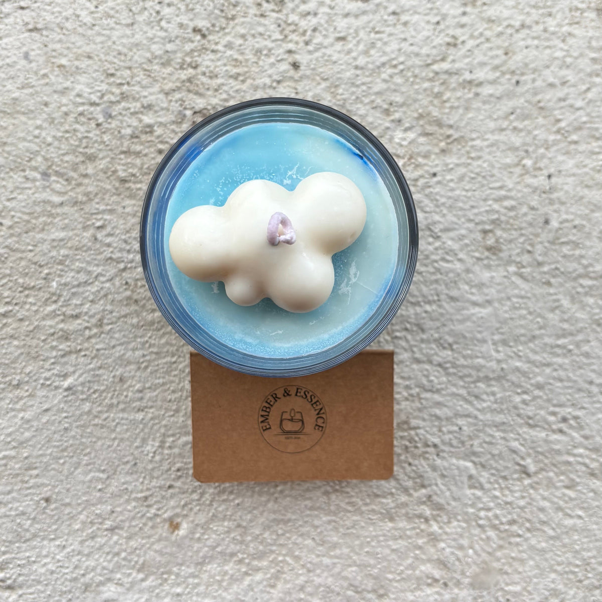 Cloudy Waves - Marble Soy Candle