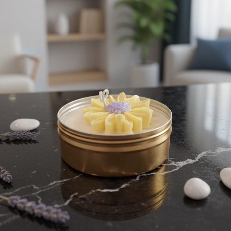 Travel Tin Soy Candle - Daisy